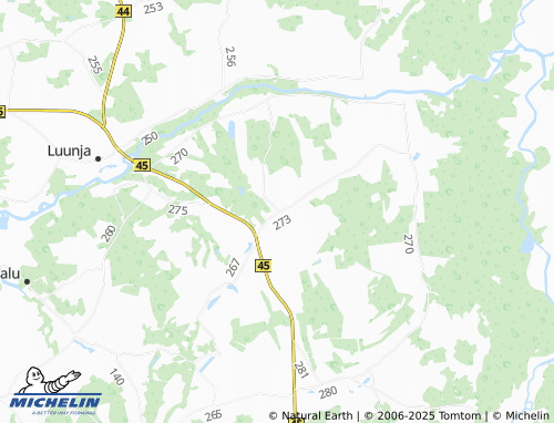 MICHELIN Tammevaldma map - ViaMichelin