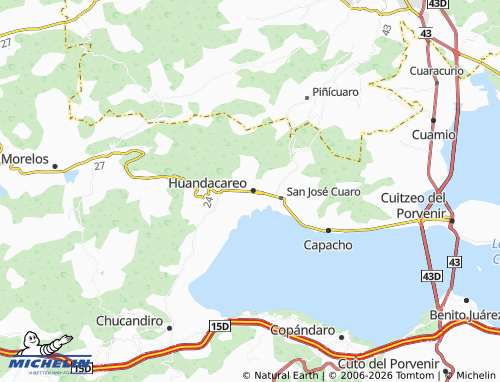 MICHELIN Centro map - ViaMichelin