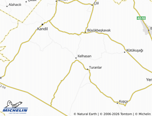Mapa MICHELIN Kelhasan - ViaMichelin