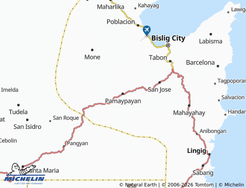 MICHELIN Pamaypayan map - ViaMichelin