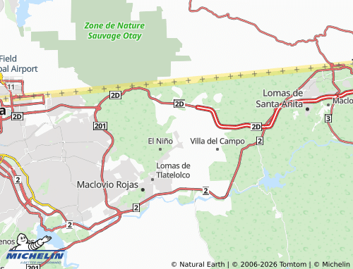 Mapa MICHELIN Las Margaritas - ViaMichelin