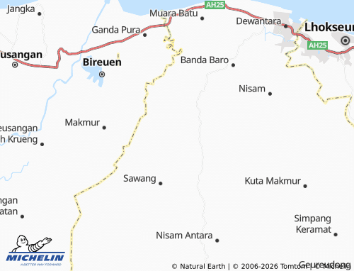 Mappa MICHELIN Blang Manyak - ViaMichelin