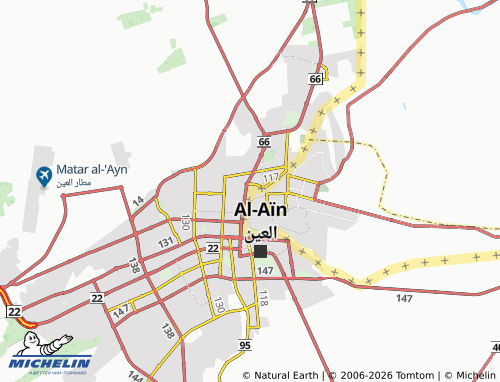 MICHELIN Hai Al Nad map - ViaMichelin