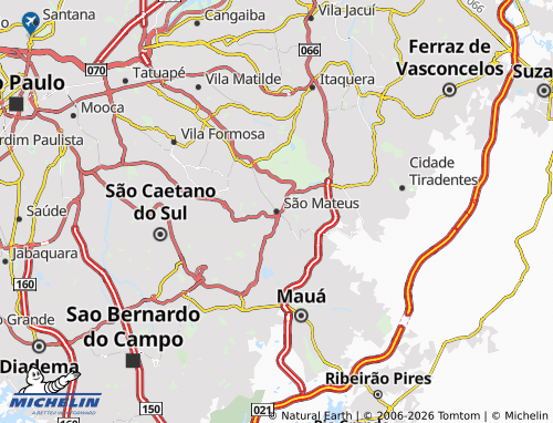 Mapa MICHELIN São Mateus - ViaMichelin