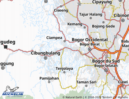 Carte MICHELIN Bojong Rangkas - ViaMichelin