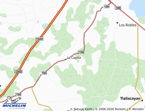 MICHELIN Ejidal map - ViaMichelin
