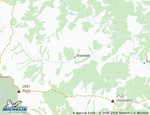 MICHELIN Encinedo map - ViaMichelin
