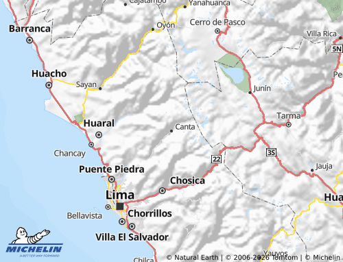 MICHELIN Canta map - ViaMichelin