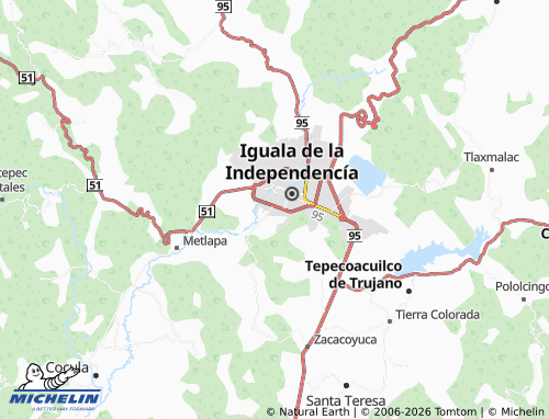 MICHELIN Gregorio Mena map - ViaMichelin