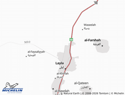 MICHELIN-Landkarte al-Rayyan - ViaMichelin