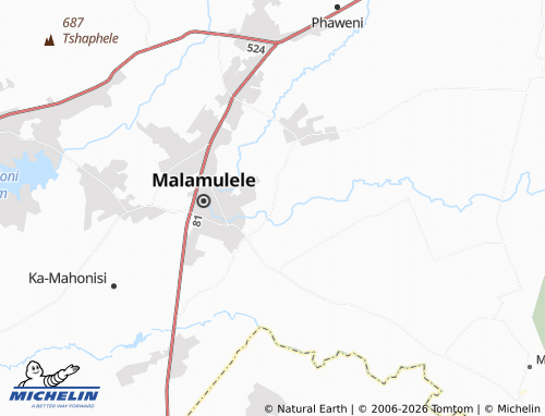 MICHELIN-Landkarte Ka-Madonsi - ViaMichelin