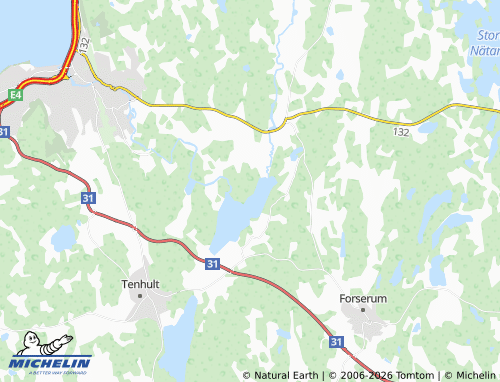 Carte MICHELIN Tovrida Udde - ViaMichelin