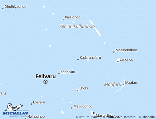 MICHELIN Kudafunafaru map - ViaMichelin