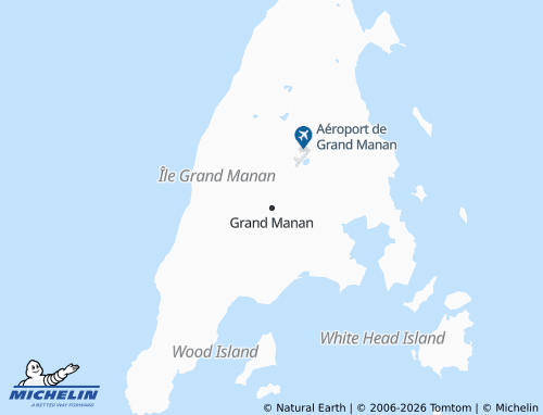 Mappa MICHELIN Grand Manan - ViaMichelin
