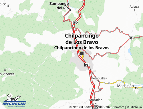 MICHELIN Las Trojes map - ViaMichelin