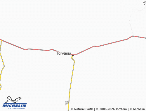 Mapa MICHELIN Turvânia - ViaMichelin