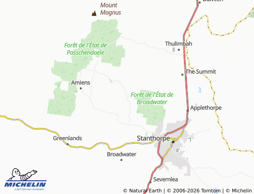 Mapa MICHELIN Cannon Creek - ViaMichelin