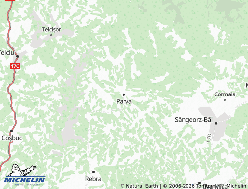 Mapa MICHELIN Parva - ViaMichelin