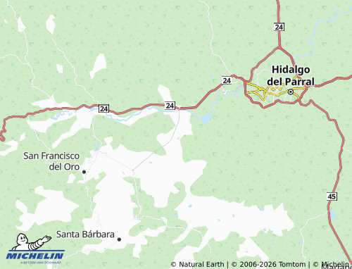 Mappa MICHELIN Corral de Piedra - ViaMichelin