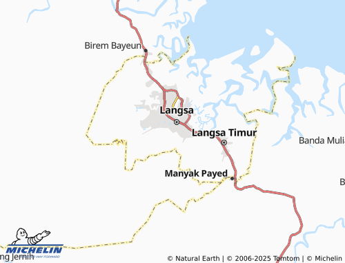 MICHELIN Pondok Pabrik map - ViaMichelin