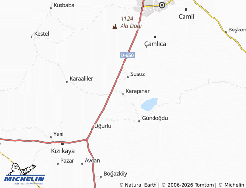 Mappa MICHELIN Karapınar - ViaMichelin