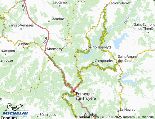 MICHELIN Couesques-Basses map - ViaMichelin