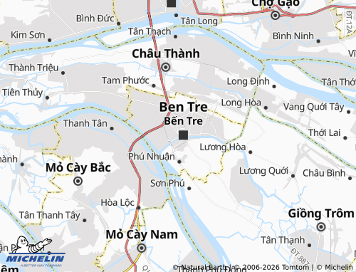 Mapa MICHELIN Phường 5 - ViaMichelin
