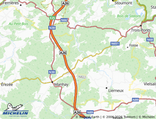 MICHELIN Bra map - ViaMichelin