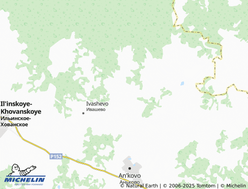 MICHELIN Bol'shoye Denisovo map - ViaMichelin