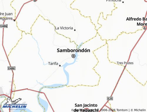 MICHELIN-Landkarte Samborondón - ViaMichelin