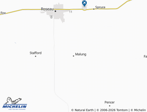 Mapa MICHELIN Malung - ViaMichelin
