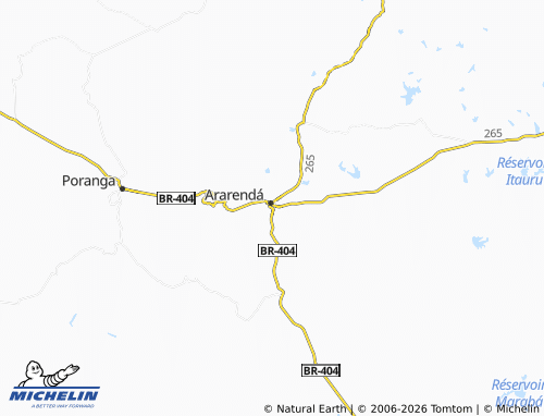 Mapa MICHELIN Beira Rio - ViaMichelin
