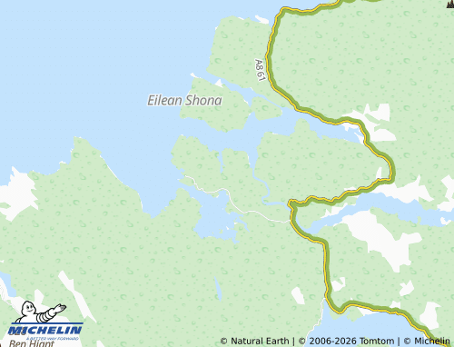 Carte MICHELIN Newton of Ardtoe - ViaMichelin
