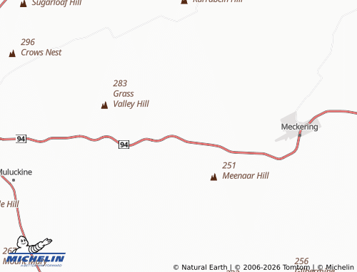 Mapa MICHELIN Meenaar - ViaMichelin