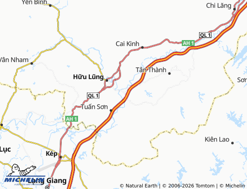 Mapa MICHELIN Hồ Sơn - ViaMichelin