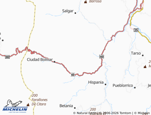 Carte MICHELIN San Miguel - ViaMichelin