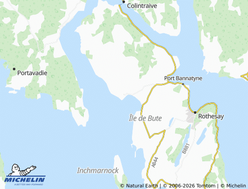 Mappa MICHELIN Kildavanan - ViaMichelin