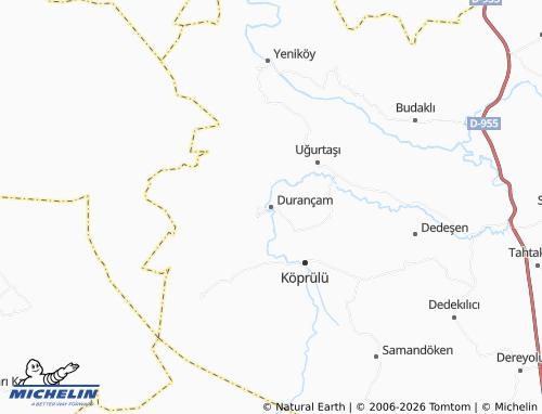 Mappa MICHELIN Durançam - ViaMichelin