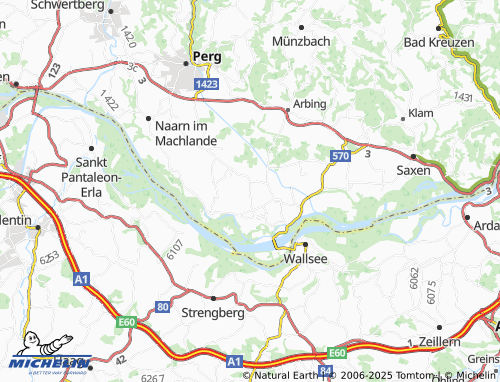 MICHELIN Langacker map - ViaMichelin