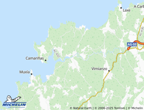 MICHELIN-Landkarte Outeiro - ViaMichelin