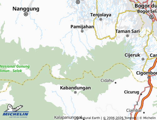 Carte MICHELIN Purwabakti - ViaMichelin