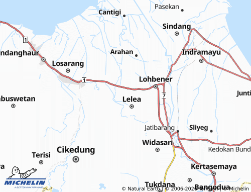 Mapa MICHELIN Lanjan - ViaMichelin