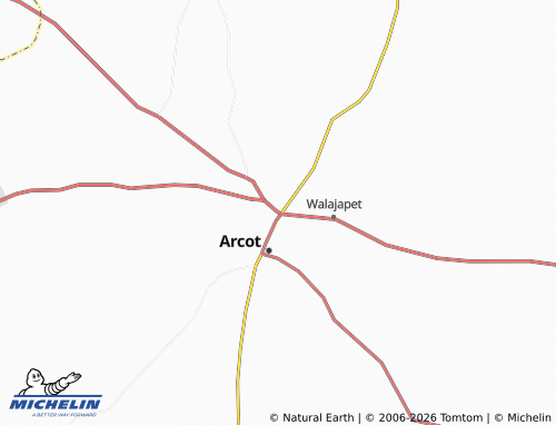 Carte MICHELIN Ranippettai - ViaMichelin