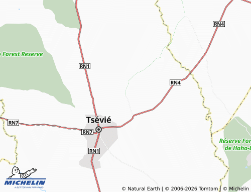 MICHELIN Kodjo map - ViaMichelin