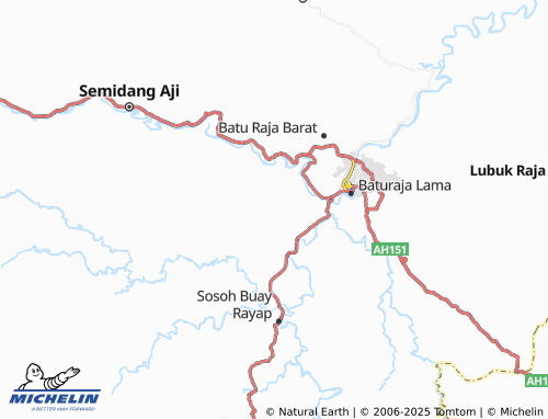 MICHELIN Karang Agung map - ViaMichelin