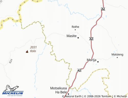 MICHELIN Ha Ramokitimi map - ViaMichelin