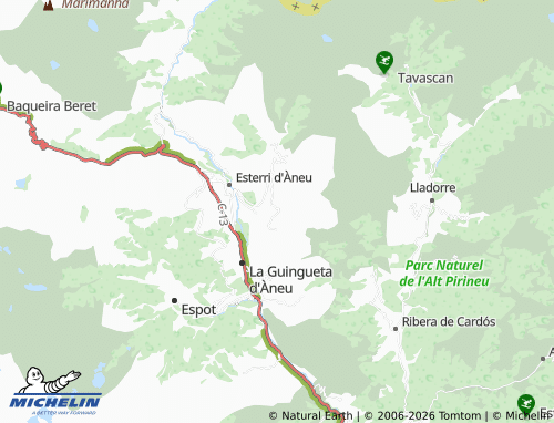 MICHELIN Burgo map - ViaMichelin