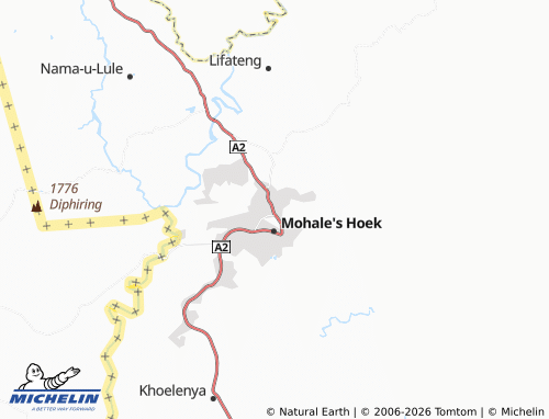Mappa MICHELIN Qoalakheng - ViaMichelin