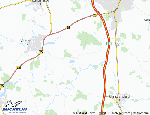 Mappa MICHELIN Ødis - ViaMichelin