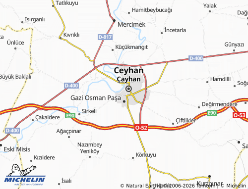 Mappa MICHELIN Muradiye - ViaMichelin